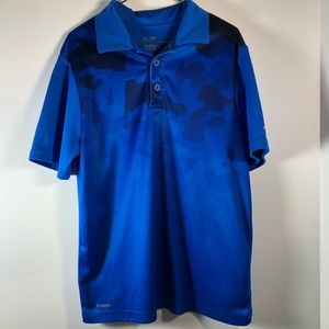 Boys Size M (8-10) Blue Champion Polo Style Shirt
